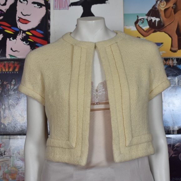Vintage Jackets & Blazers - SOLD True Vintage 40s Bolero Cropped Shrug Jacket
